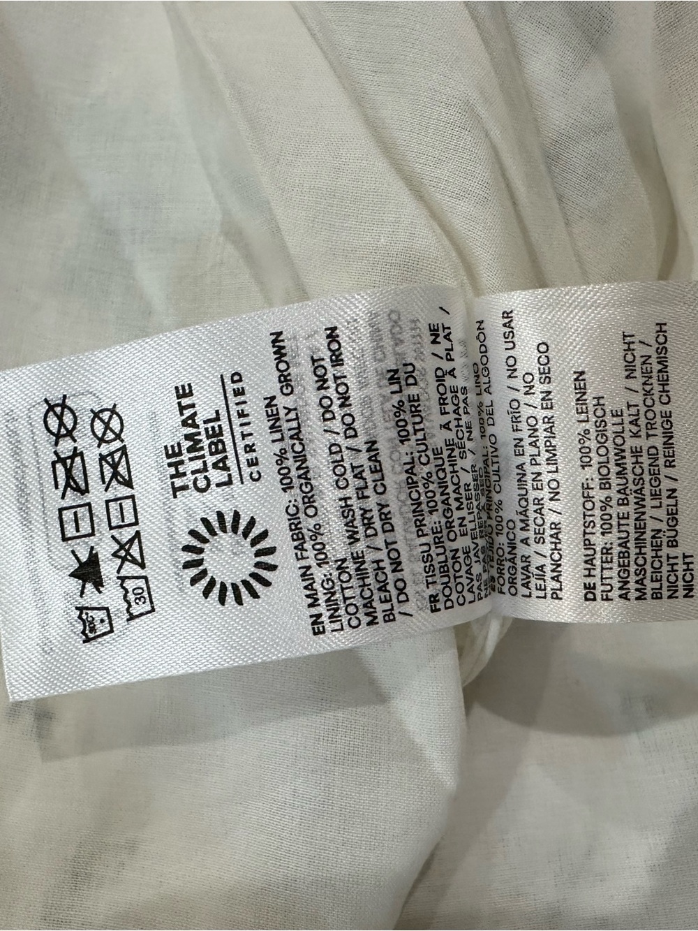 Reformation Layla Linen Skirt - Nostalgia - Picture 4 of 7